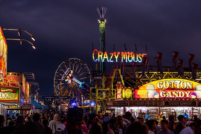 Rides, games, livestock, funnel cakes and more are all part of the 81st Arkansas State Fair, opening Friday at the State Fairgrounds, off Little Rock's Roosevelt Road.

(Special to the Democrat-Gazette)