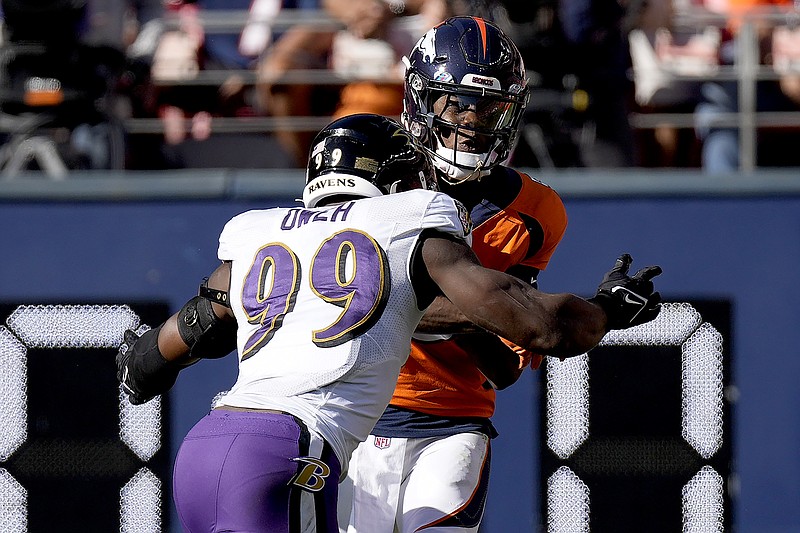 Denver Broncos: Teddy Bridgewater throws first TD as team's starting QB