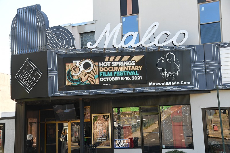 The 30th annual Hot Springs Documentary Film Festival starts today with half the festival taking place at the historic Malco Theatre. - Photo by Tanner Newton of The Sentinel-Record