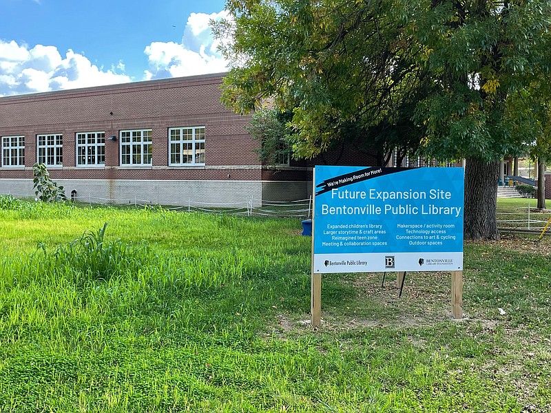 Bentonville library expansion expected to start in 2023 The Arkansas