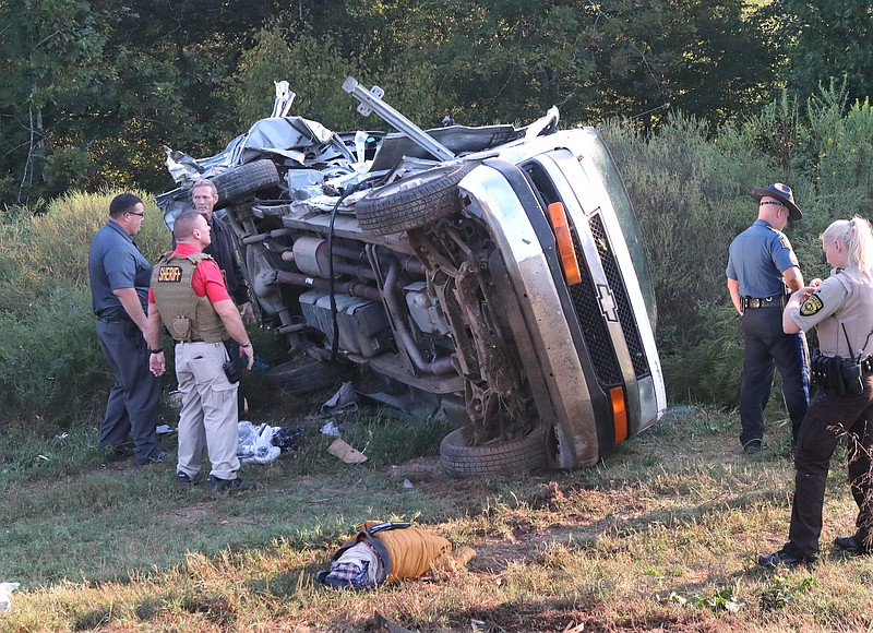 WATCH: CMS placed on lockdown after driver flees wrecked van | Hot ...