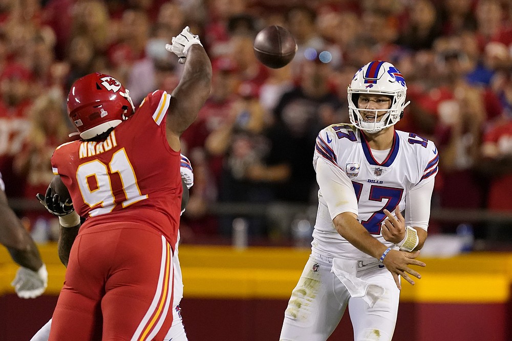 Allen, Bills storm past mistake-prone Chiefs