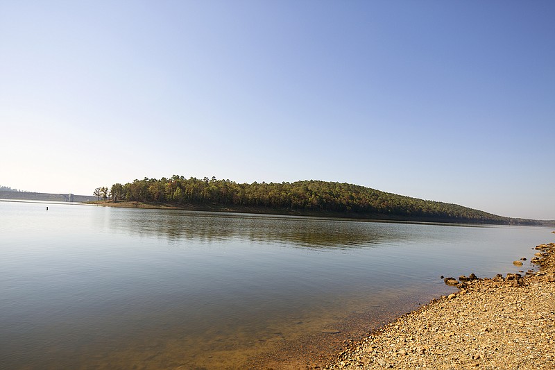 Nestled in western Arkansas, Dierks Lake lends to a number of outdoor opportunities, and should prove scenic during the upcoming fall foliage season. - Photo by Corbet Deary of The Sentinel-Record