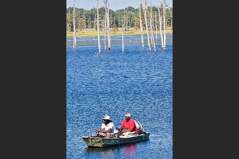 Cane Creek Lake ranks as one of the top fishing locations in Arkansas. (Special to the Democrat-Gazette/Marcia Schnedler)