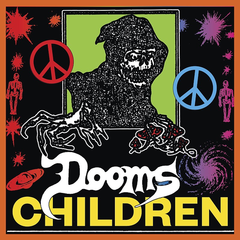 This cover image released by Dine Alone Records shows a self-titled album by Dooms Children. (Dine Alone Records via AP)