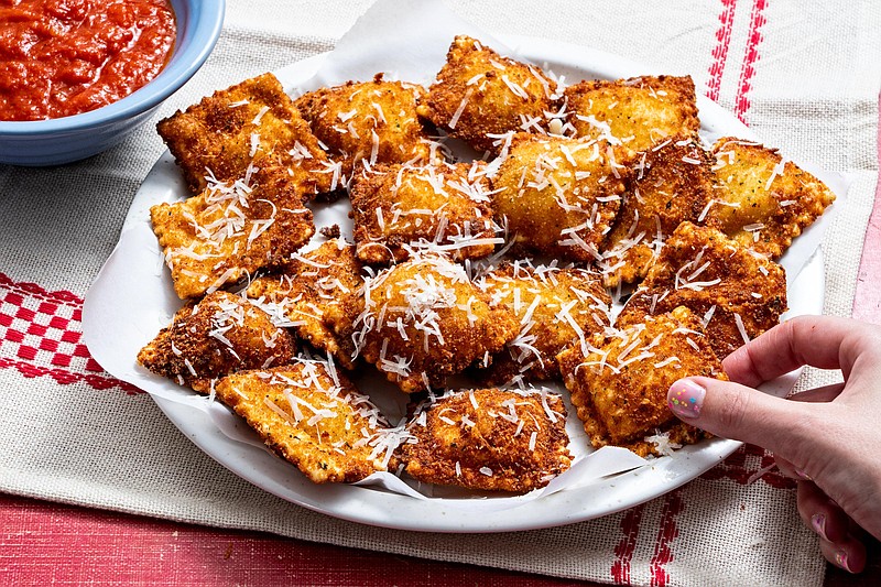 Toasted Ravioli. MUST CREDIT: Photo for The Washington Post by Scott Suchman