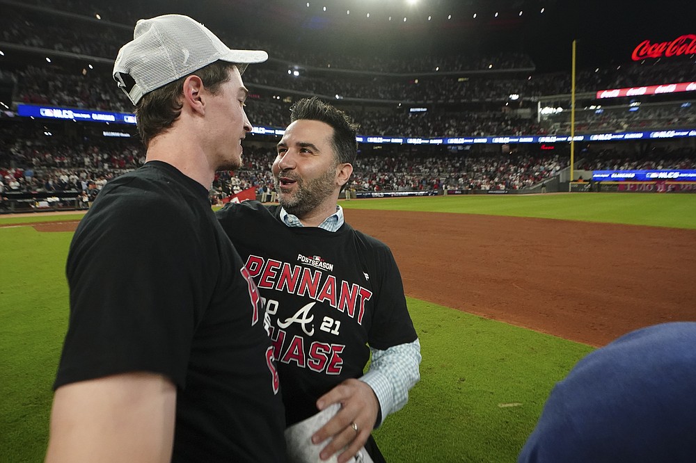 Dansby Swanson Game Used Ivory Jersey - Worn 4/7/19 - Home Run