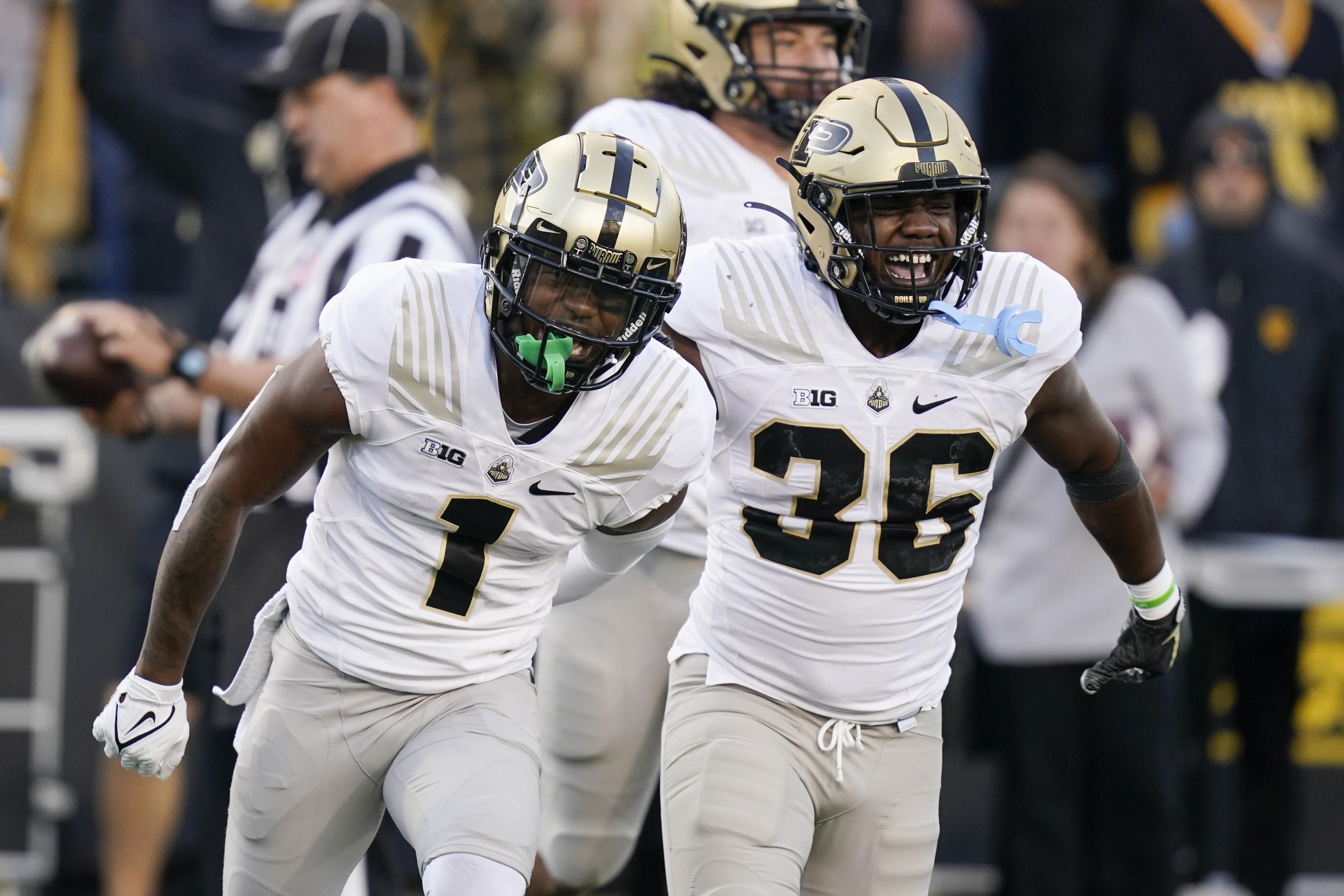 Purdue WR David Bell runs 40-yard dash