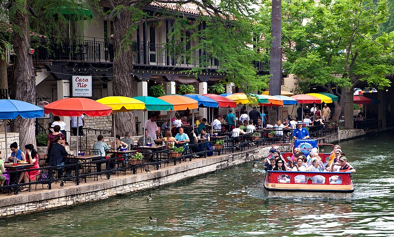 A section of the San Antonio Riverwalk. (Valentin Armianu/Dreamstime/TNS)