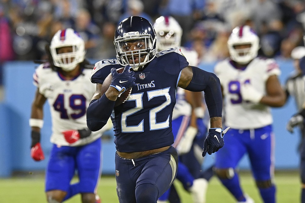 Derrick Henry runs Titans past Bills on Monday night 