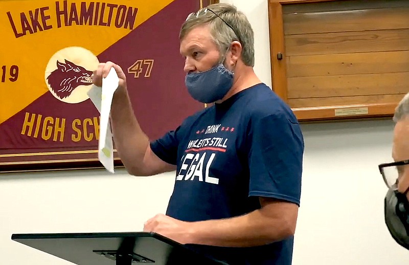 WATCH Lake Hamilton keeps mask mandate in classroom Hot Springs