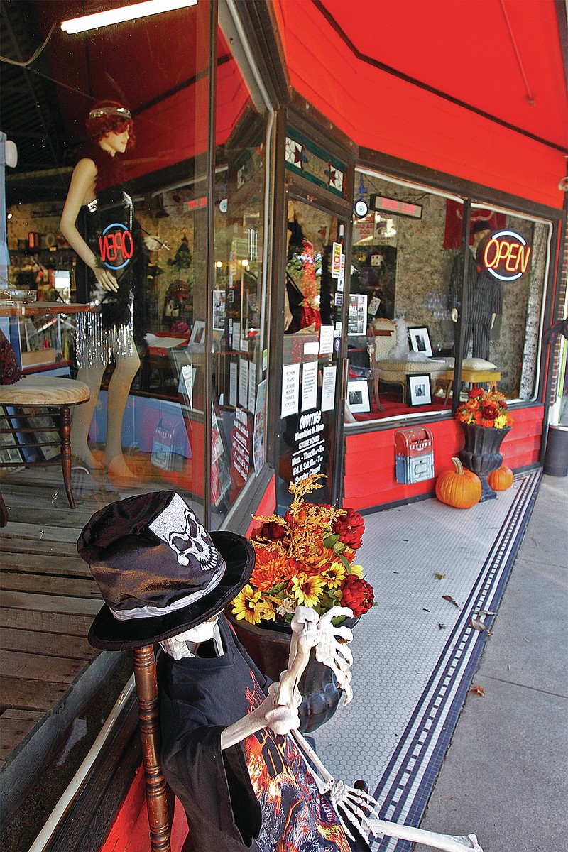 Halloween decorations are seen at Oddities in this 2017 News-Times file photo.