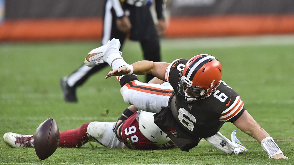 Cleveland Browns quarterback Case Keenum vs. Denver Broncos, October 21,  2021 