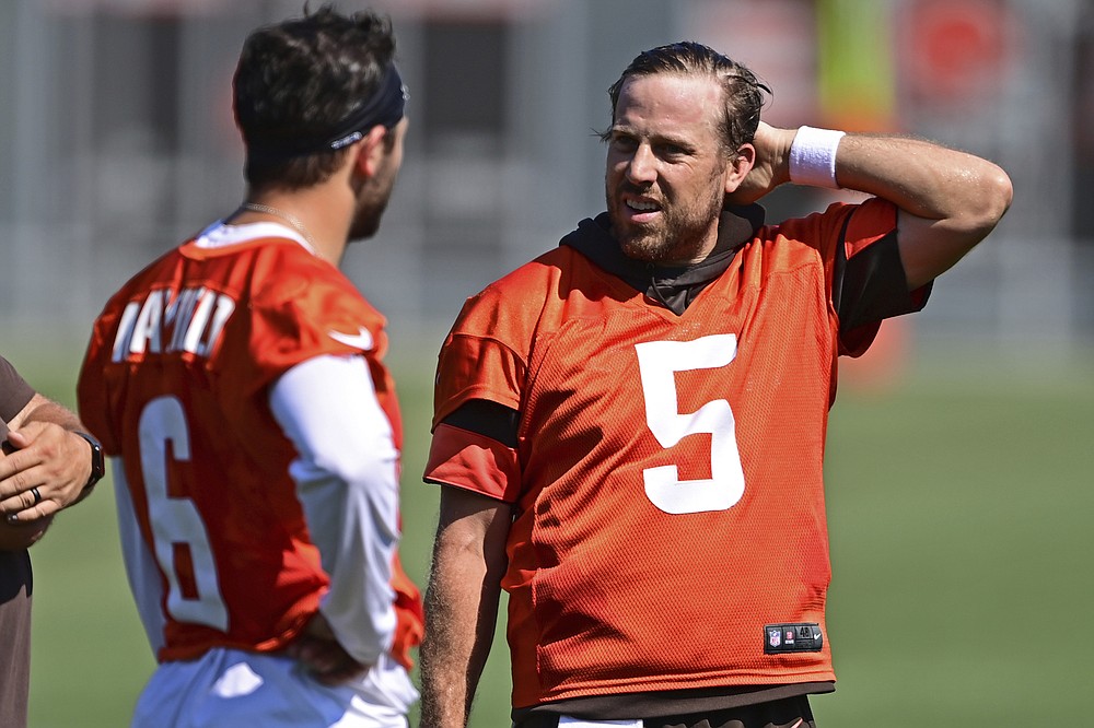 Case Keenum Cleveland Browns Game-Used #5 Brown Jersey vs. Denver Broncos  on October 21 2021