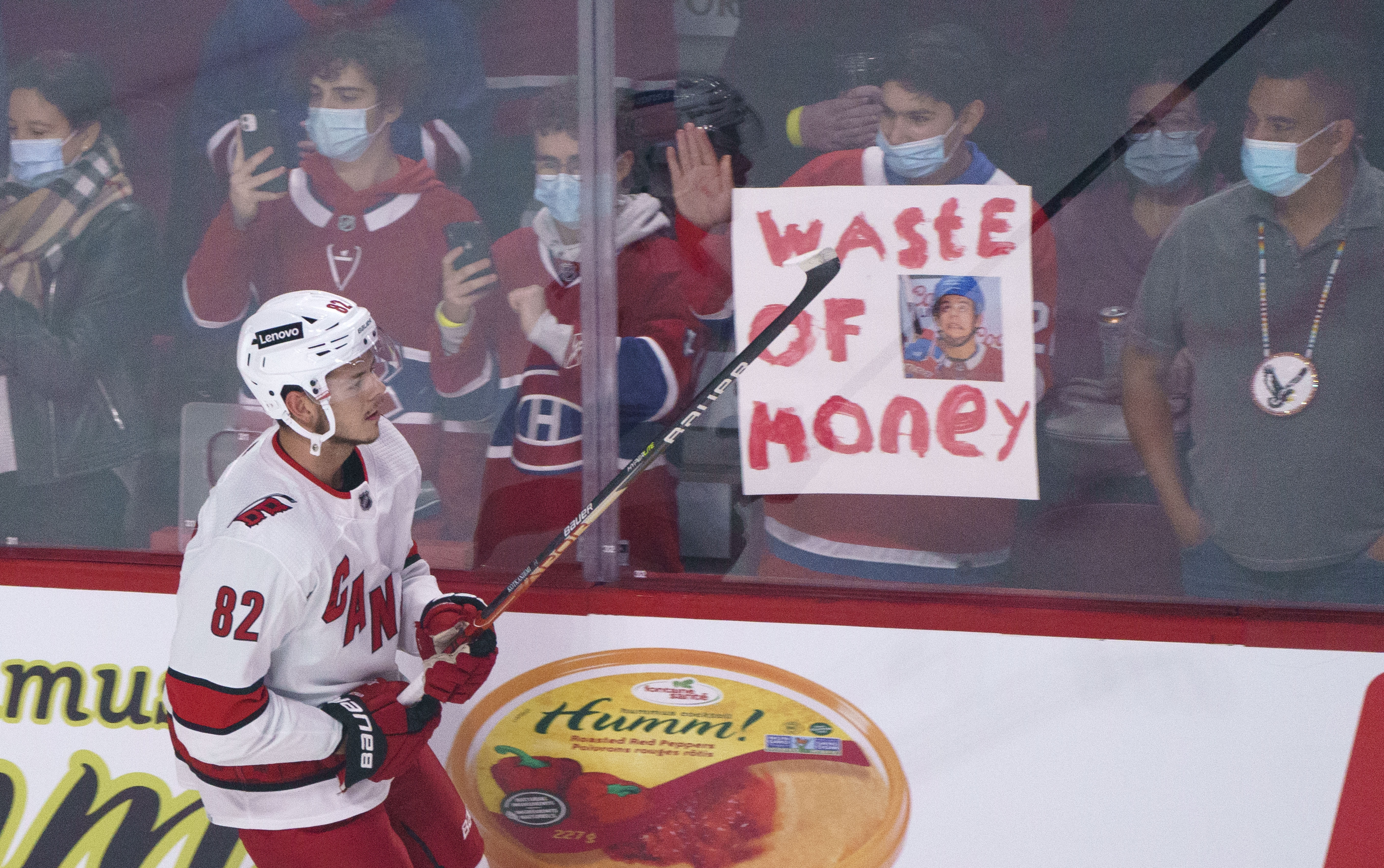 Watch: Sebastian Aho and Sebastian Aho end up in the penalty box at the  same time in Game 5