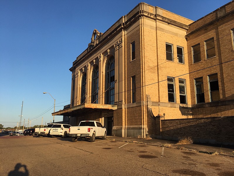 Members of a Main Street Texarkana Leadership Class are trying to secure a $25,000 grant to help refurbish Texarkana's downtown Union Station.The station, built in 1929 is now 92 years old.( Staff photo by Les Minor)