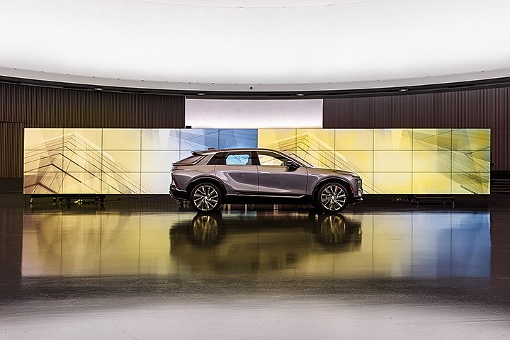 The 2023 Cadillac LYRIQ Debut Edition – a dynamic, modern and fully electric SUV. Photo by Cadillac