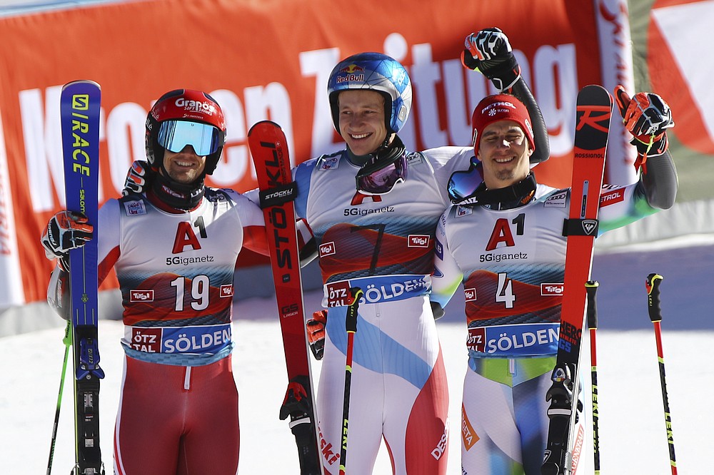 Swiss skier claims World Cup opener