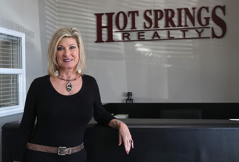 Realtor Harolyn Holmes. Photo by Richard Rasmussen of The Sentinel-Record