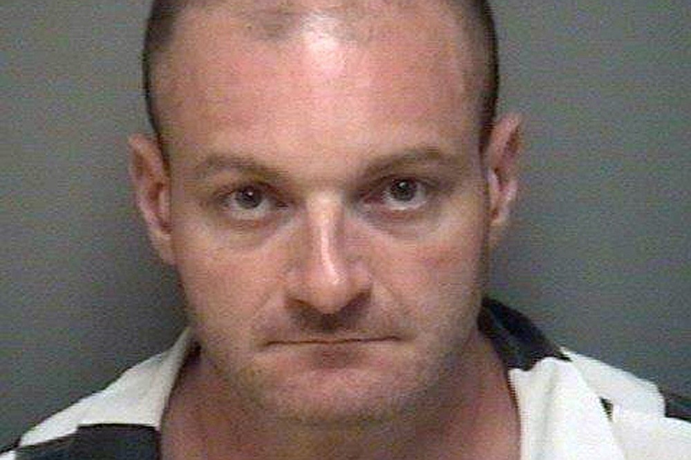 FILE - This undated booking file photo provided by the Albemarle-Charlottesville Regional Jail shows Christopher Cantwell, of New Hampshire. A trial is beginning in Charlottesville, Virginia to determine whether white nationalists who planned the so-called &#x201c;Unite the Right&#x201d; rally will be held civilly responsible for the violence that erupted.  (Albemarle-Charlottesville Regional Jail via AP, File)