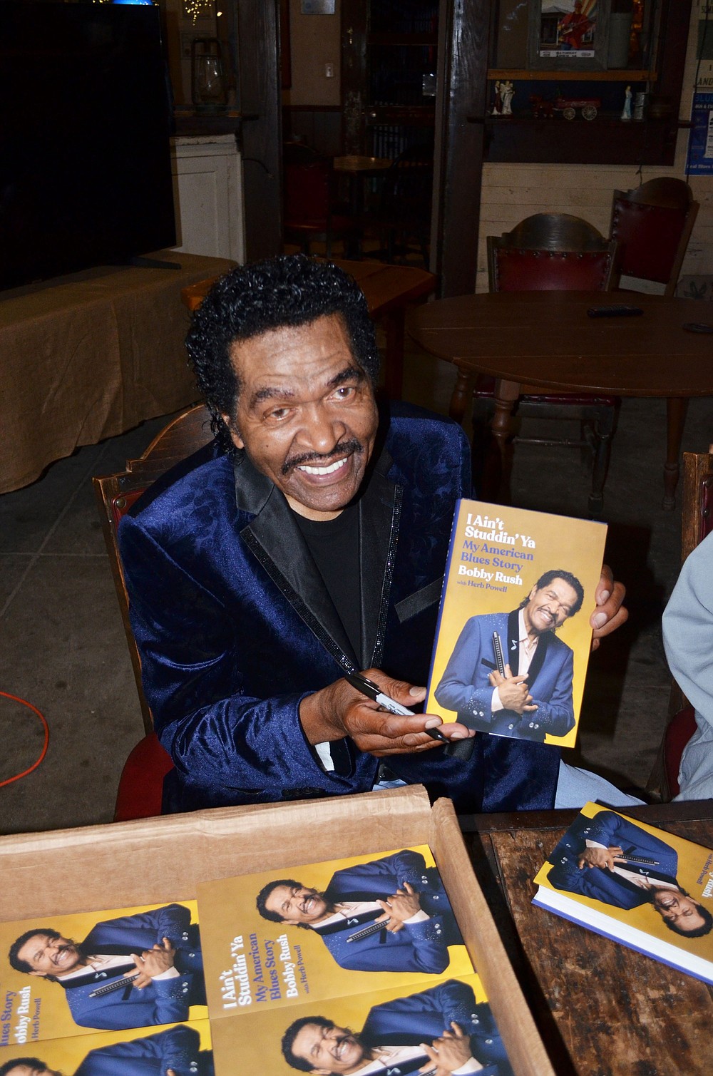 Bobby Rush's 'Ain't Studdin' Ya/My American Blues Story' was released three months ago. (Special to The Commercial/Richard Ledbetter)