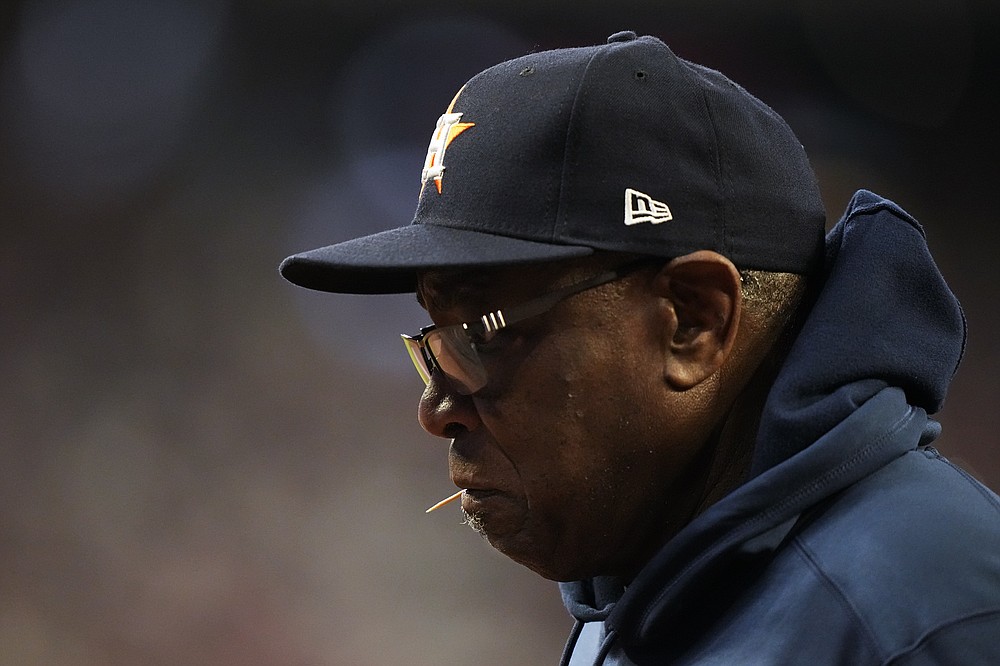 Stark: No toothpicks? No spitting? Dusty Baker on the strange twist in his  'Last Hurrah' - The Athletic