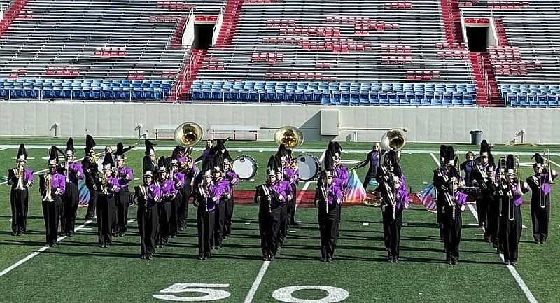 The 2021 Fouke High School Band. (Submitted photo by Don Colquitt)