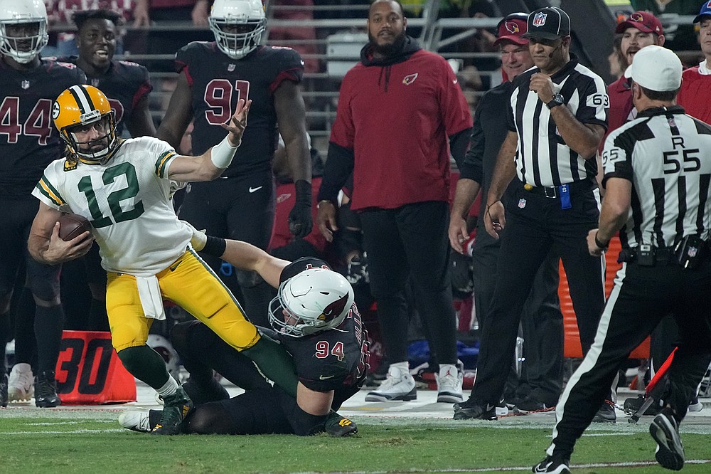 Cardinals get a taste of own medicine from Packers QB Aaron Rodgers