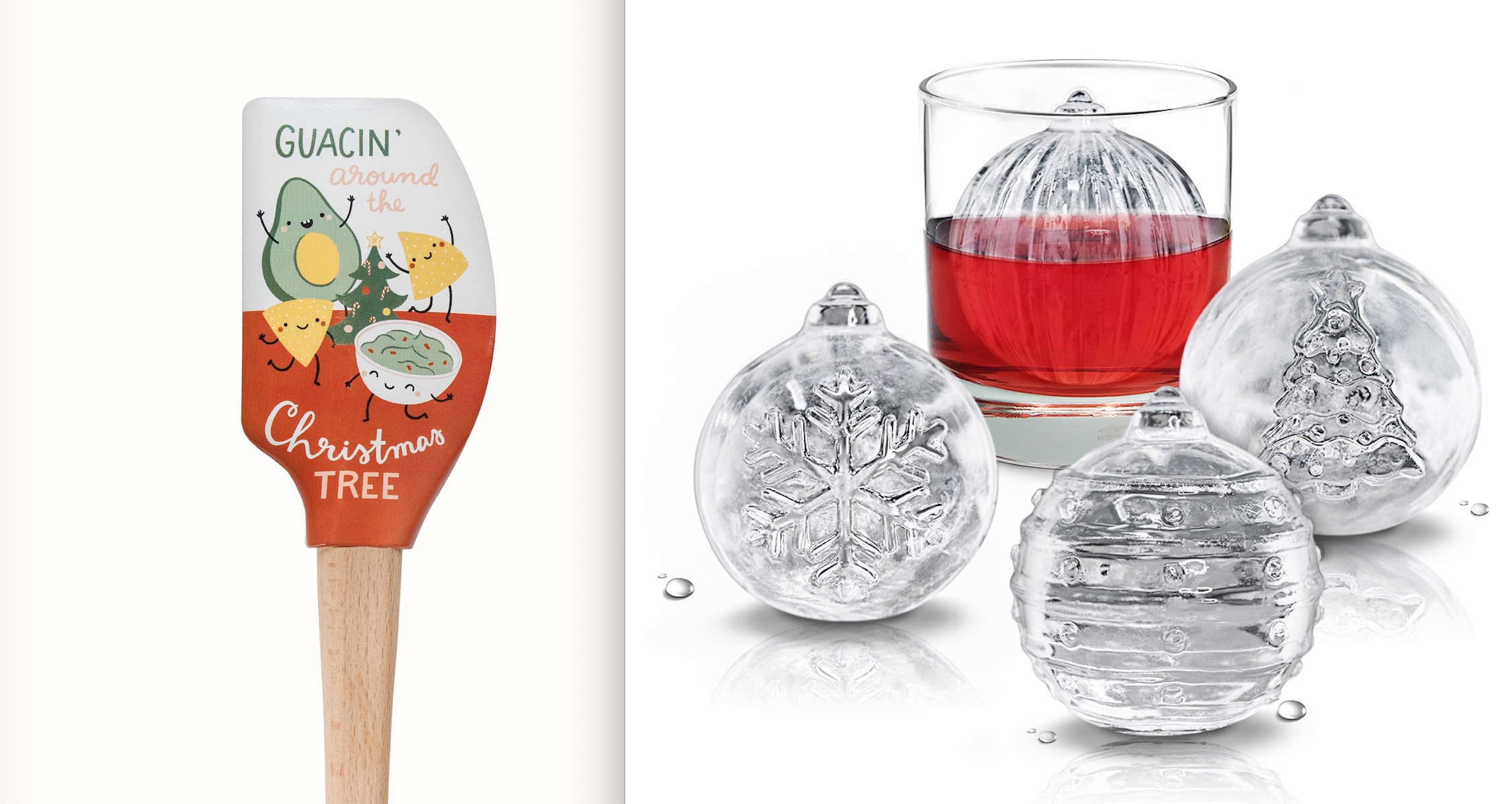 Tovolo Tree & Snowflake Ornament Ice Molds