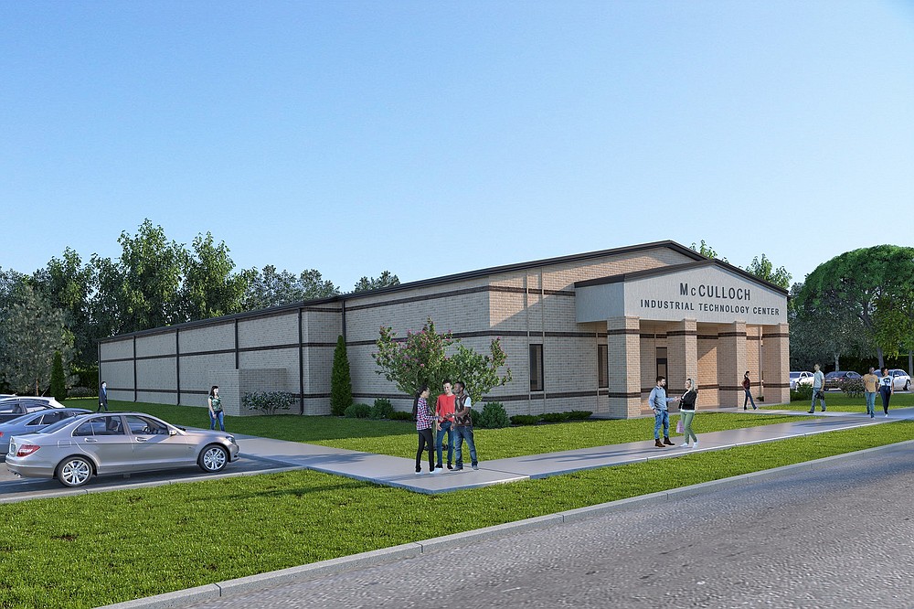 A rendering of the McCulloch Industrial Technology Center. (Photo courtesy of TC)
