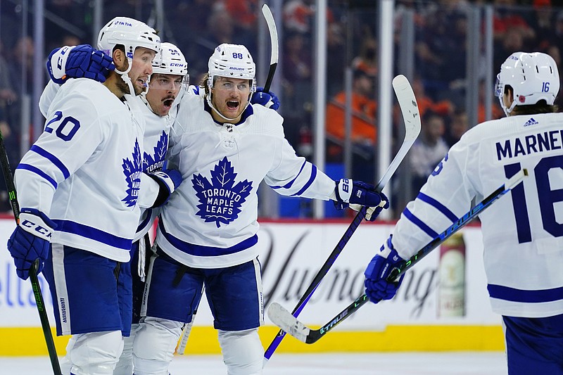 Nylander scores 2, Maple Leafs beat Flyers 3-0 | Hot Springs Sentinel Record