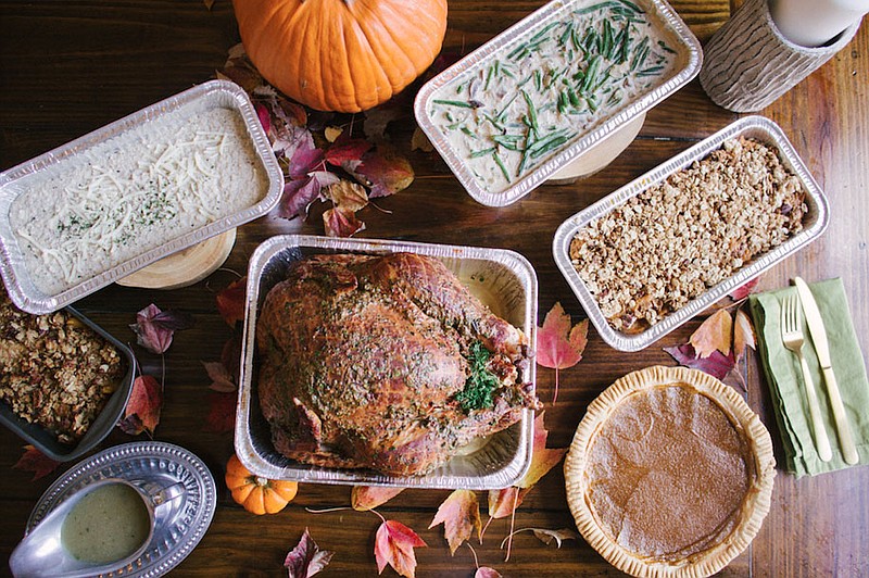 Snack Lab is offering a wholly gluten-free meal for the holiday in both Bentonville and Fayetteville. They’re taking orders for a take-home Thanksgiving for Two dinner that includes free-range, organic turkey and a choice of sides. (Courtesy Photo/Snack Lab)