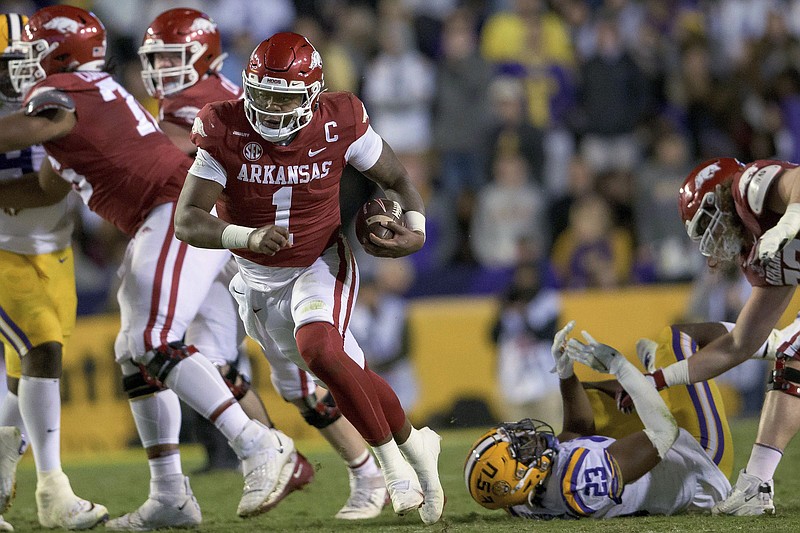 Defense Propels Opportunistic Arkansas Past LSU 16-13 In OT | Hot ...