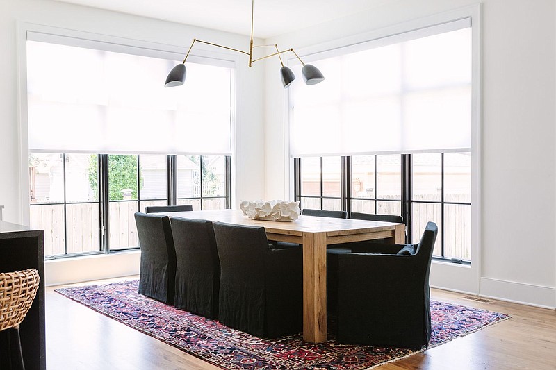 In light fixtures, window hardware, faucets and even floors, black is big in new homes, and it’s a look that is likely to stay, experts say. (FreshTwistStudio/Aimee Mazzenga)