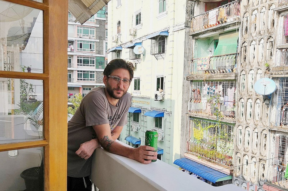 FILE - This photo provided by the family courtesy shows Danny Fenster posing for a photo in Yangon, Myanmar, in 2020. Former U.S. Ambassador to the U.N. Bill Richardson said Monday, Nov. 15, 2021, American journalist Fenster has been released from prison in Myanmar. (family courtesy photo via AP, File)