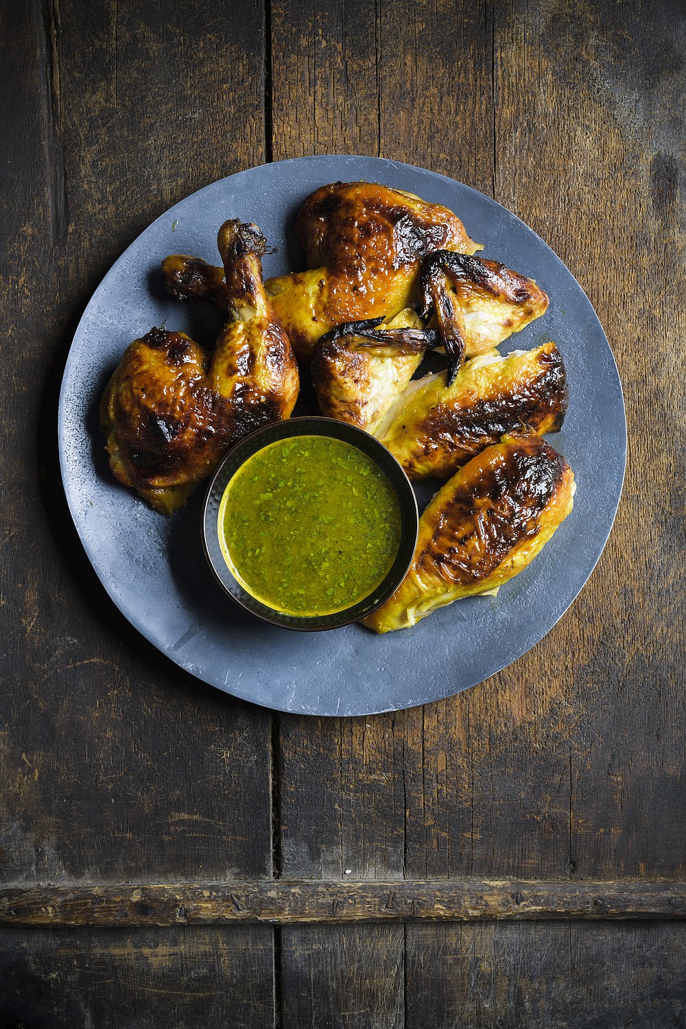 The secret to beautifully glazed roast chicken