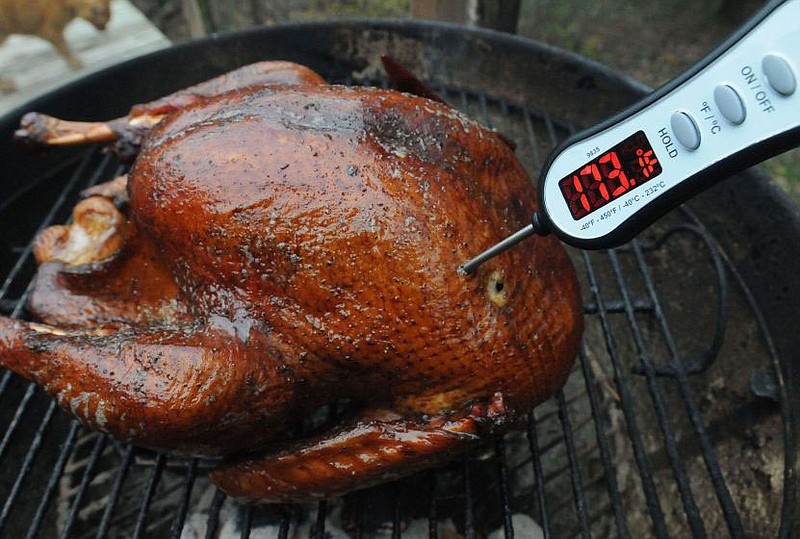 Try brining your Thanksgiving turkey for a tastier bird.
(NWA Democrat-Gazette/Flip Putthoff)