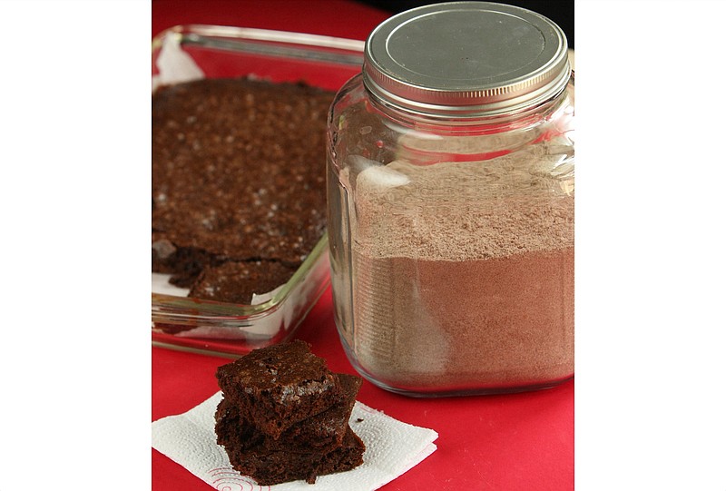 Brownies and mix from &quot;Make-a-Mix Cookery&quot; (Democrat-Gazette file photo)