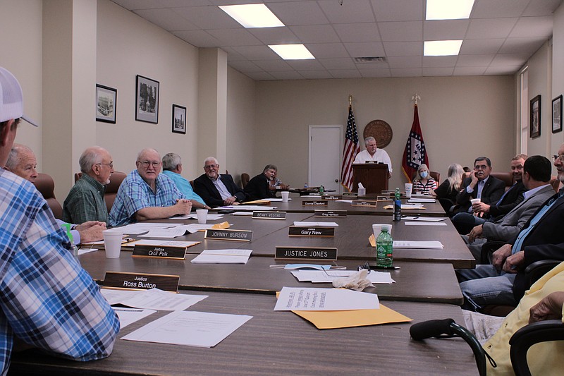 The Union County Quorum Court can be seen in this News-Times file photo.