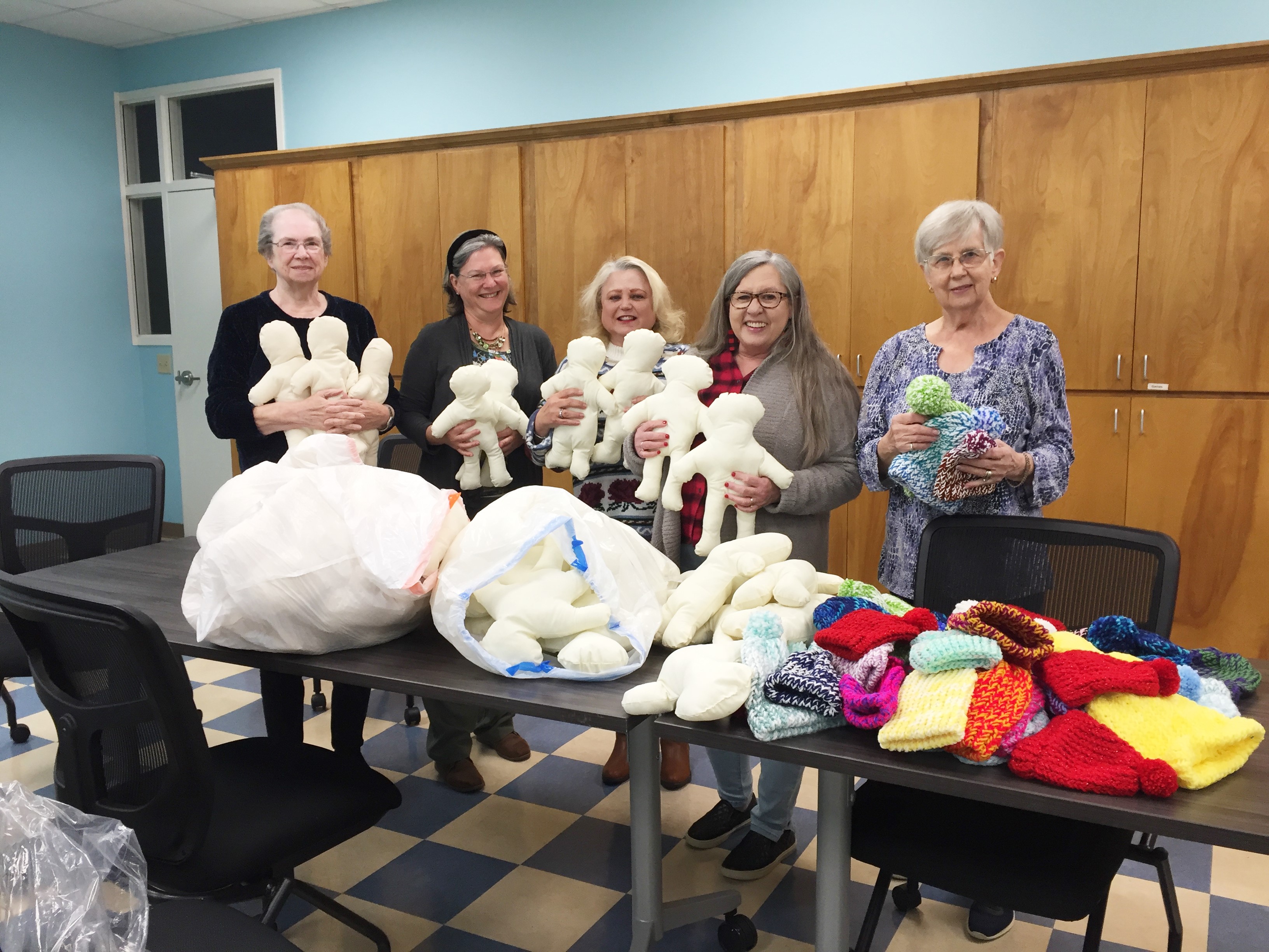 EHC gathers up articles to donate