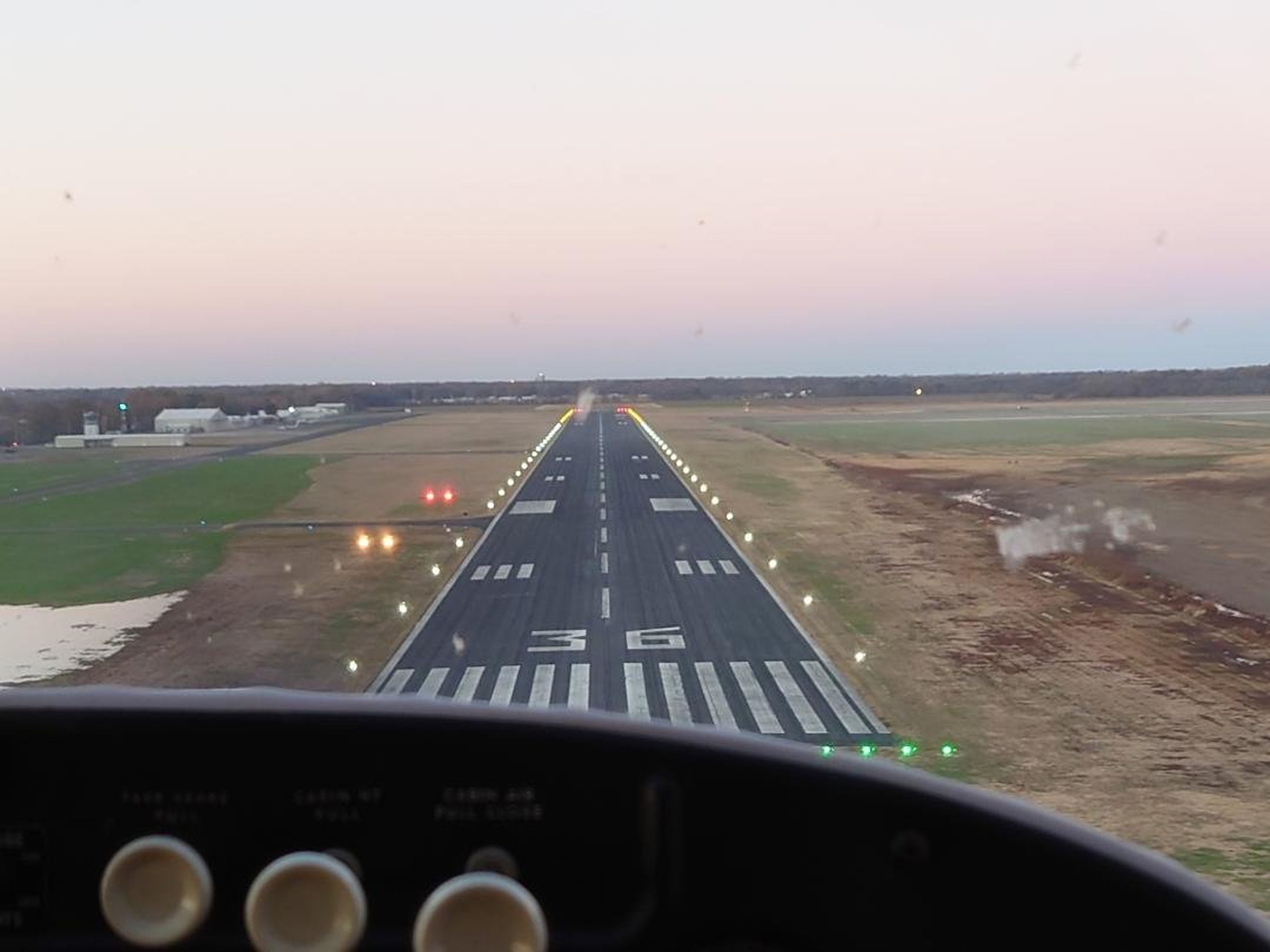 Project to straighten airport taxiway done