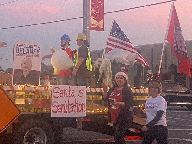 Christmas parade brings holiday spirit to the city