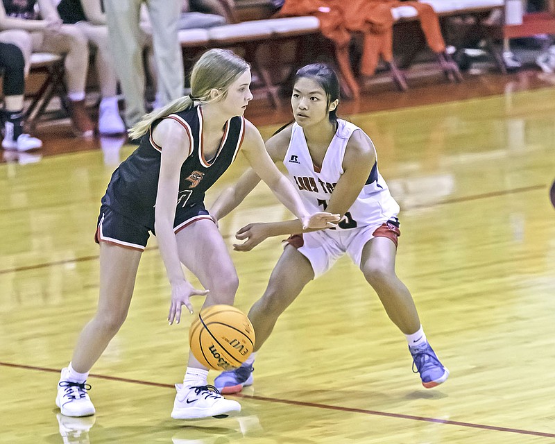 Olivia Cross of Eureka Springs has been a four-year starter for the Lady Highlanders. She is also a multi-sport star at the Class 2A school.
COURTESY PHOTO CARROLL COUNTY NEWSPAPERS
