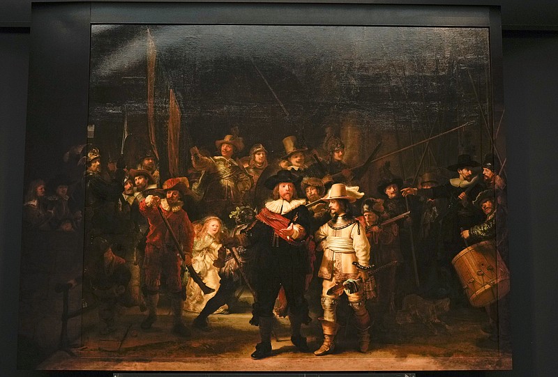 Museum to fix 'ripples' in Rembrandt's 'Night Watch' | Hot Springs ...