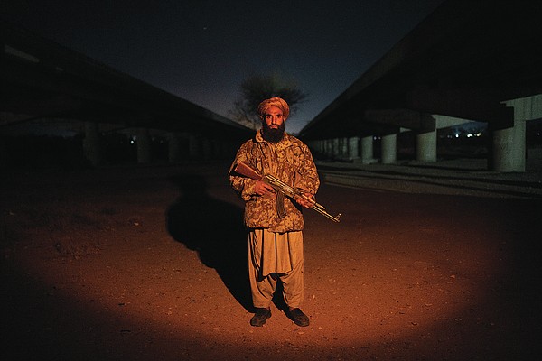 Afghan Taliban Fighters Now Man Urban Checkpoints | Northwest Arkansas ...