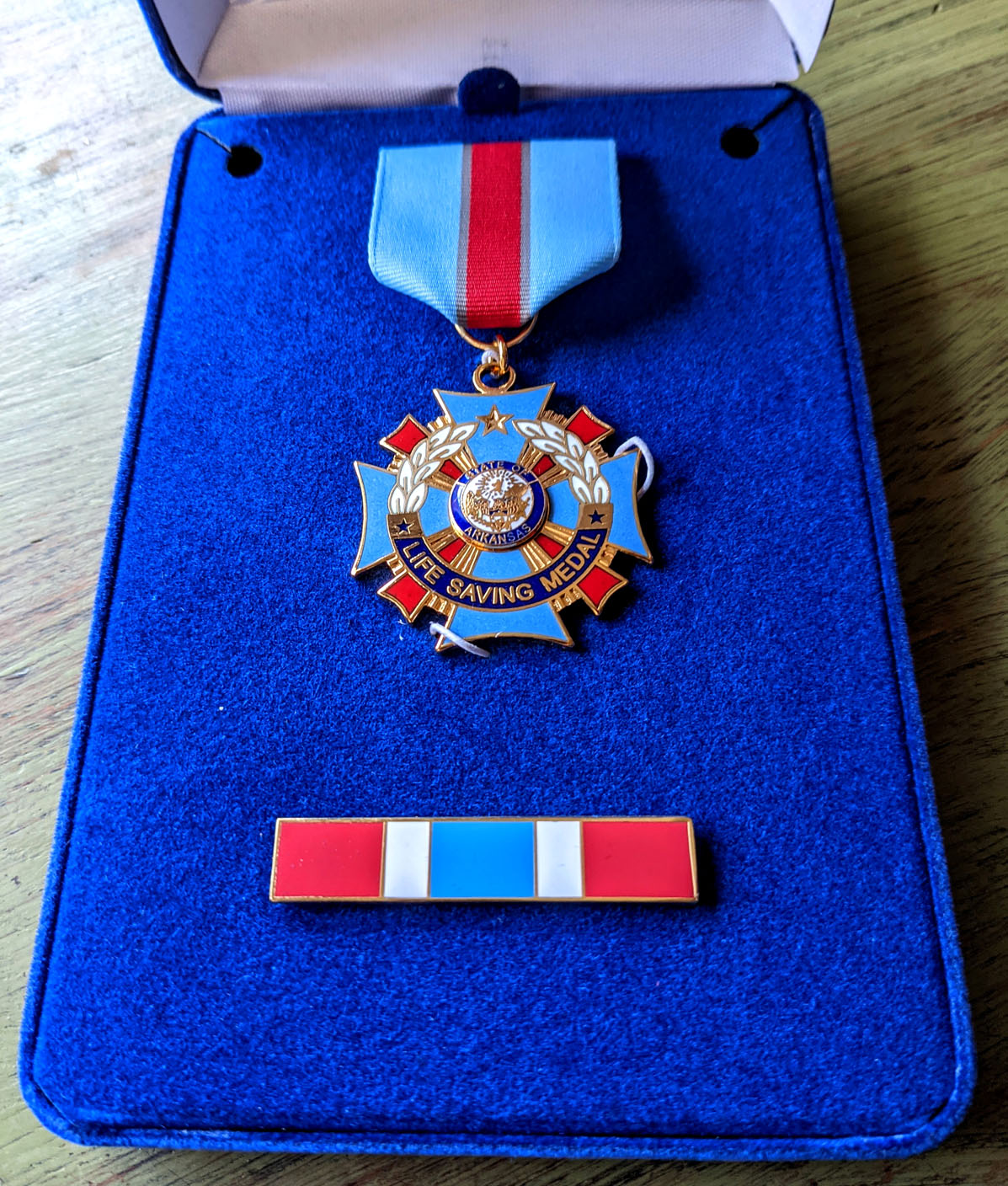 Louisiana Game Warden Life Saving Medal