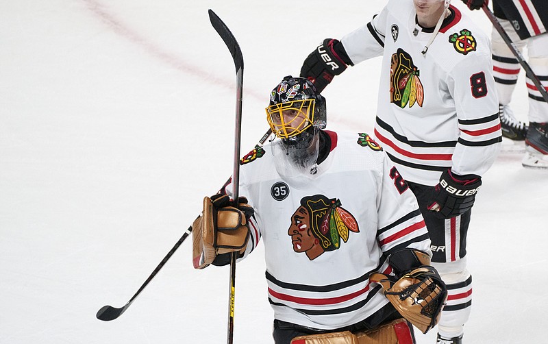 Fleury Posts Shutout For 500th Win, Chicago Beats Montreal