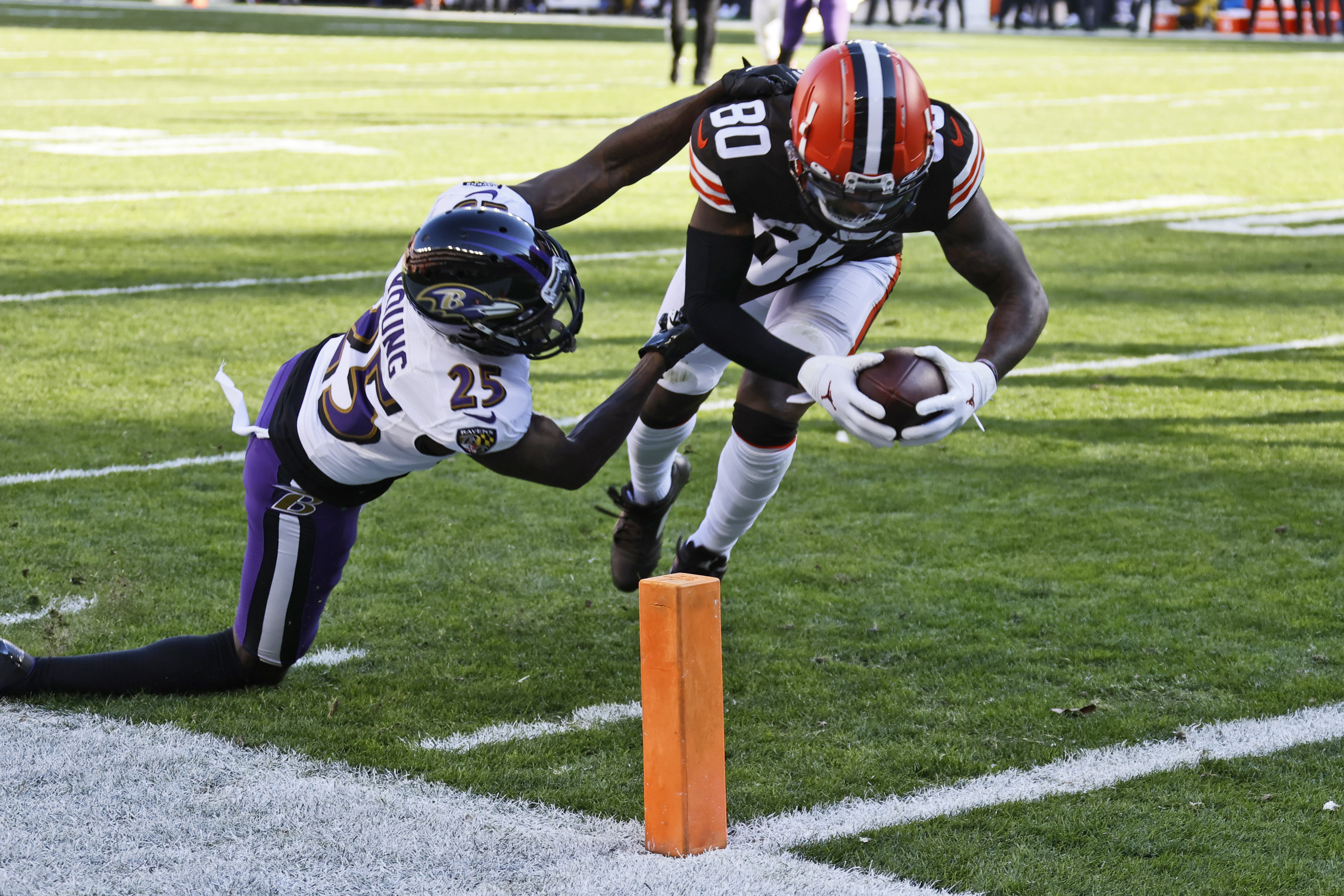 Cleveland Browns survive Baltimore Ravens rally