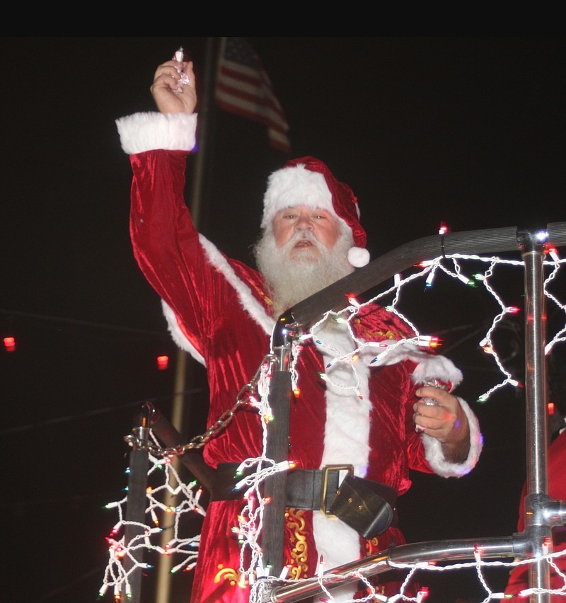 Photo by Michael Hanich
Santa came to Camden as part of the Camden Christmas Parade on December 9.