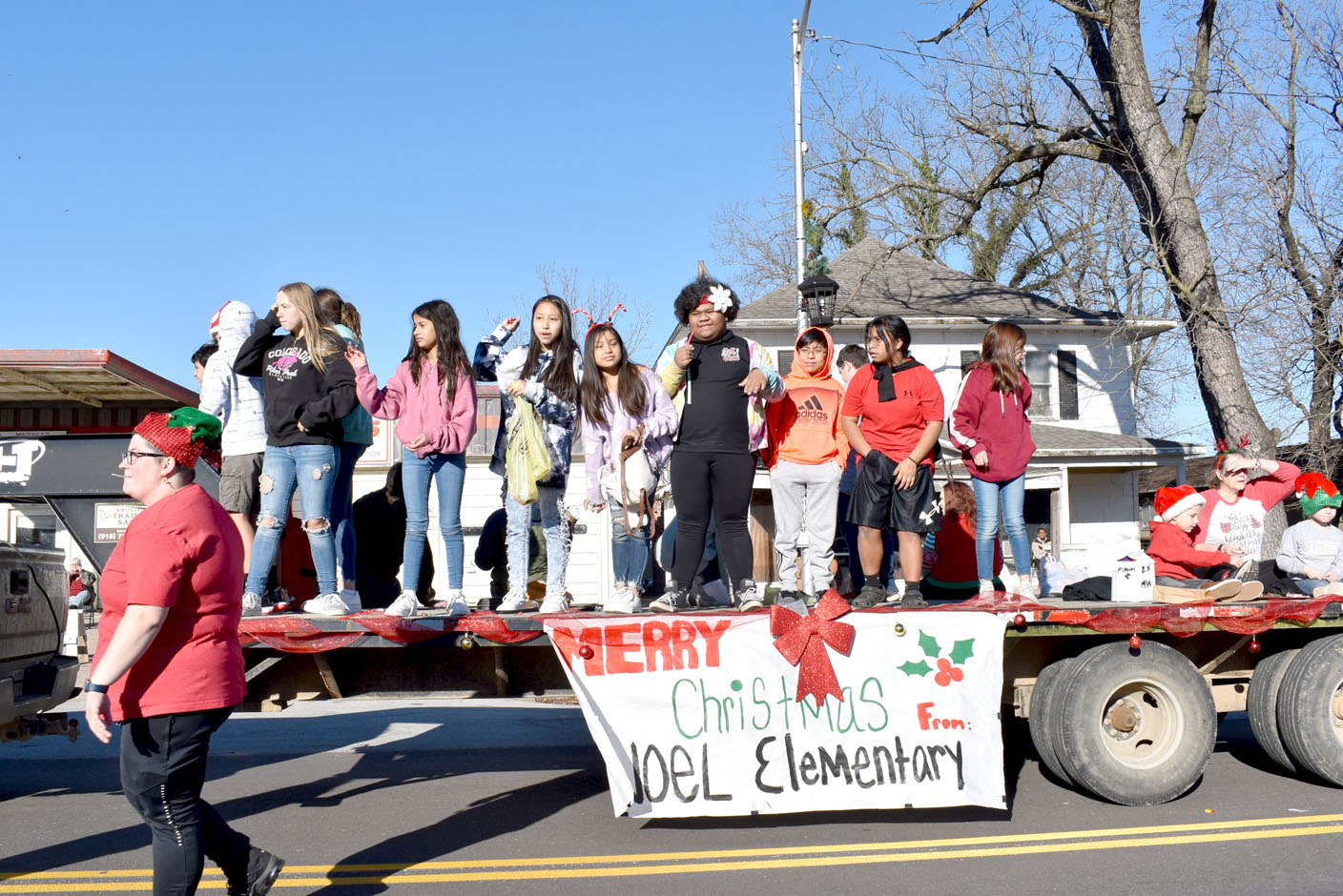 Noel Celebrates Holidays With Parade